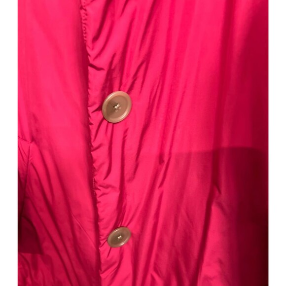 Torrid Shacket 2x 18 20 Pink Puffer Lightweight Packable Poly Fill Jacket Pocket - Picture 4 of 11
